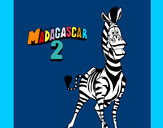 Dibujo Madagascar 2 Marty 2 pintado por DIVINAS123