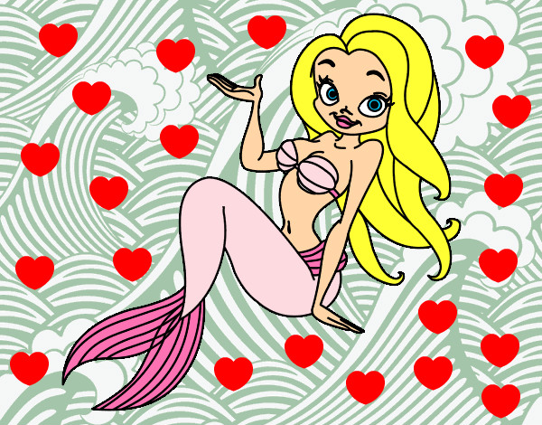 Dibujo Sirena sexy pintado por Tana64