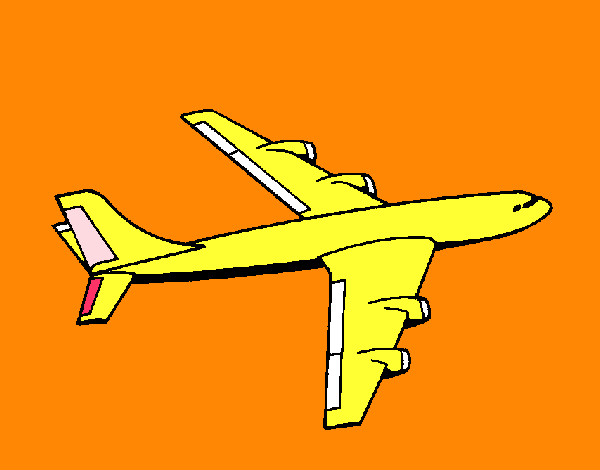 Dibujo Avión pintado por hectorguer