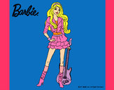 Dibujo Barbie rockera pintado por Deesi