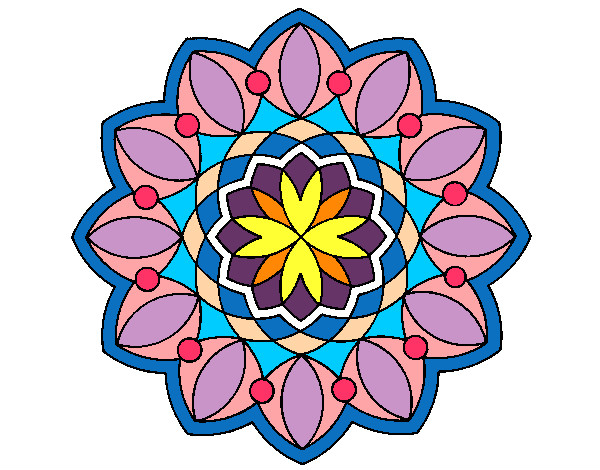 Dibujo de Mandala pintado por Mafherr en Dibujos net el día 25 03 12 a