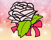 Dibujo Rosa, flor pintado por pinkKk