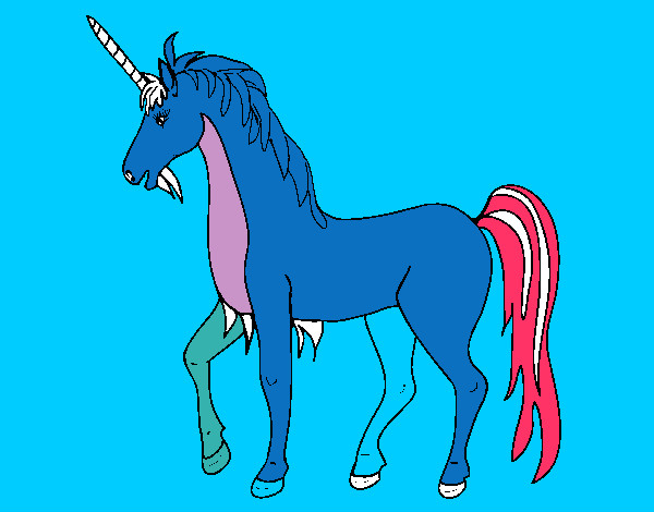 Dibujo Unicornio II pintado por GalileaPB