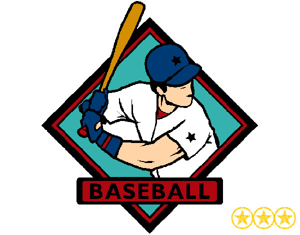 Dibujo Logo de béisbol pintado por dikson