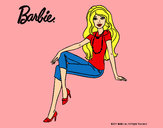 Dibujo Barbie moderna pintado por lamorales