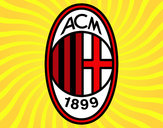 Dibujo Escudo del AC Milan pintado por sofia