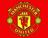 Dibujo Escudo del Manchester United pintado por MigueeCarp
