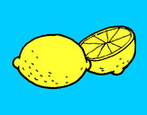 Dibujo limón pintado por aracelli17