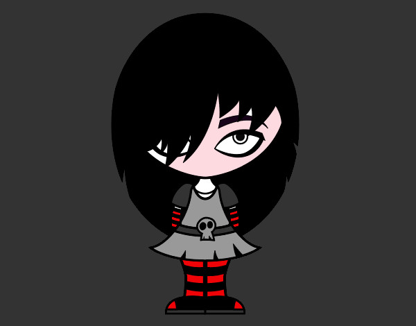 Dibujo Look Emo pintado por rosa_pinck