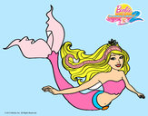 Dibujo Sirena contenta pintado por BELLA5