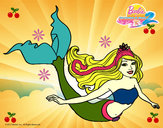 Dibujo Sirena contenta pintado por pamelitaaa