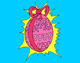 Dibujo Huevo de pascua brillante pintado por aracelli17