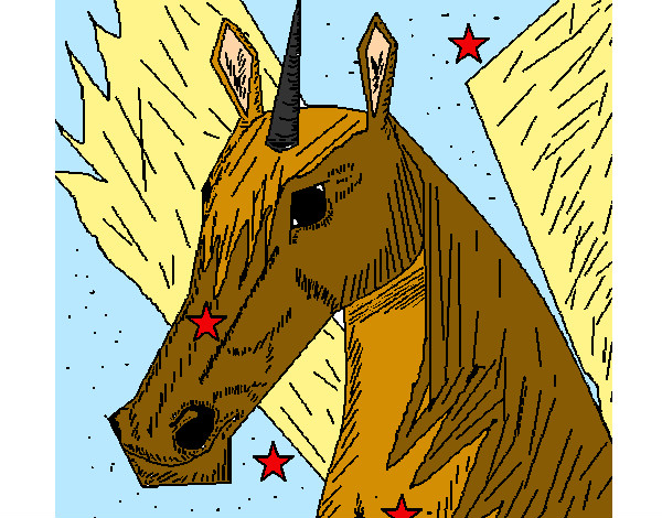 Dibujo Livehorses pintado por hpna