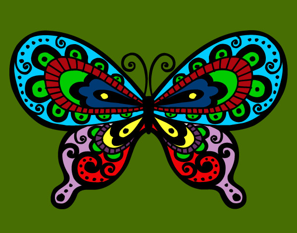 Dibujo Mariposa bonita pintado por jhoinner 