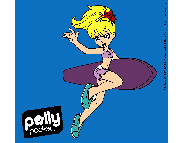 Dibujo Polly Pocket 3 pintado por camimedina