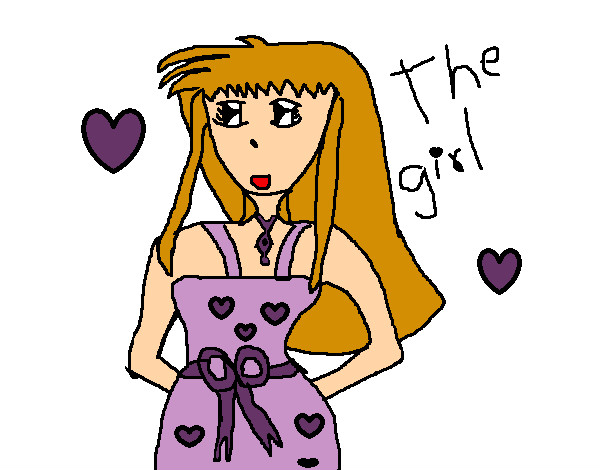 Dibujo The girl pintado por naaray1
