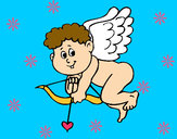 Dibujo Cupido 3 pintado por jessy90394