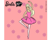 Dibujo Barbie bailarina de ballet pintado por hanita