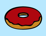 Dibujo Donuts 1 pintado por locki20