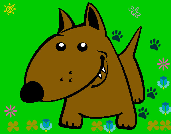 Dibujo Perrito II pintado por Maya123