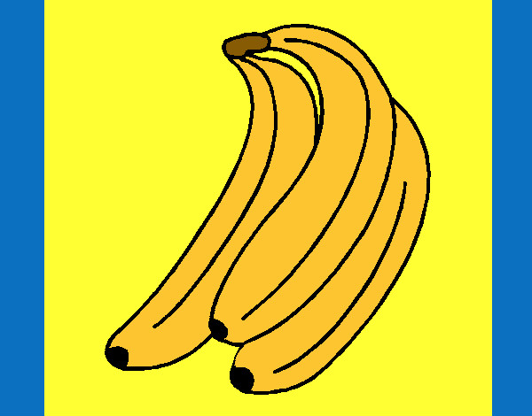 Dibujo Plátanos pintado por argmaxi