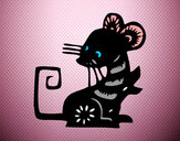 Dibujo Signo de la rata pintado por Jokexuz