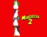 Dibujo Madagascar 2 Pingüinos pintado por Roryn