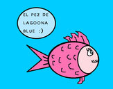 Dibujo Pez de Lagoona Blue pintado por lagoona