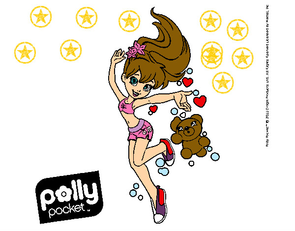 Dibujo Polly Pocket 14 pintado por Sarapixie