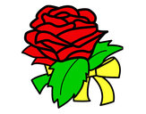 Dibujo Rosa, flor pintado por mrodriguez