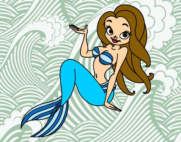 Dibujo Sirena sexy pintado por Anacrm