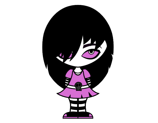 Dibujo Look Emo pintado por LizzyNick