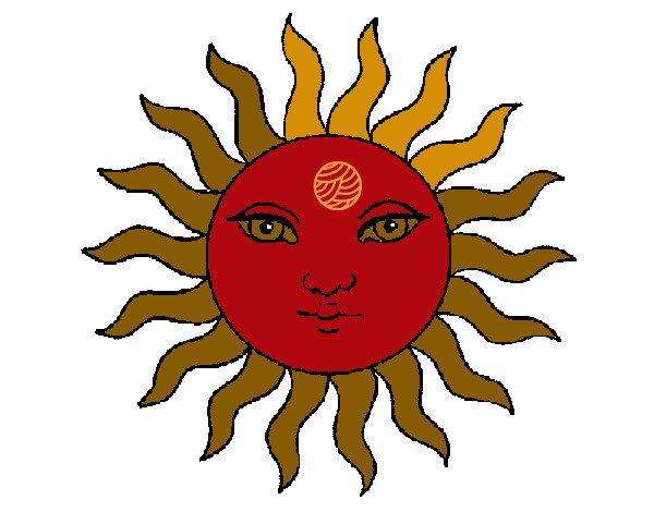 Dibujo Sol pintado por juan 