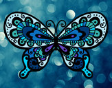Dibujo Mariposa bonita pintado por nataliaTV