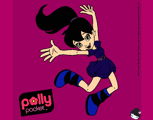 Dibujo Polly Pocket 10 pintado por Beleem