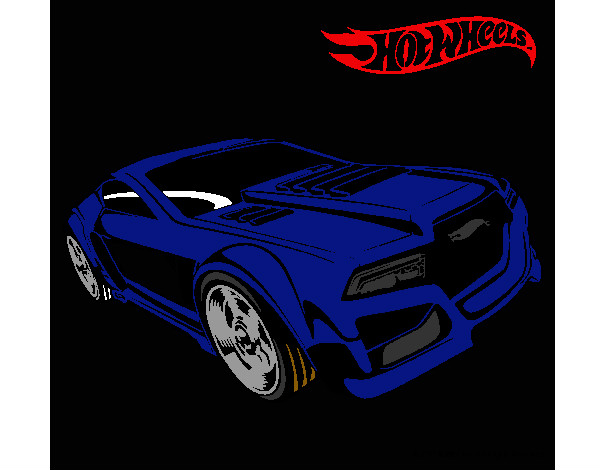 Dibujo Hot Wheels 5 pintado por lord 