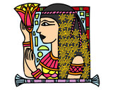 Dibujo Cleopatra pintado por NoeRubiya