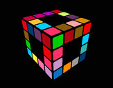 Dibujo Cubo de Rubik pintado por PaoTorres