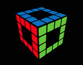 Dibujo Cubo de Rubik pintado por PaoTorres
