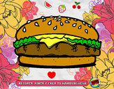 Dibujo Crea tu hamburguesa pintado por Albabaji19