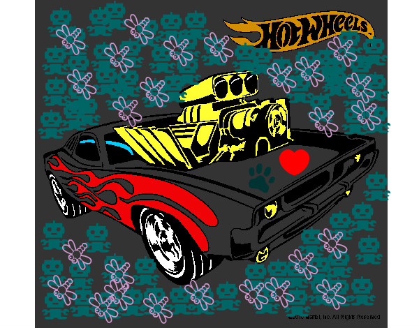 Dibujo Hot Wheels 11 pintado por chuchoyap