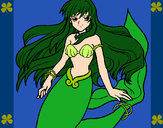 Dibujo Sirena pintado por Neko-chan