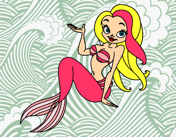 Dibujo Sirena sexy pintado por sheilafd