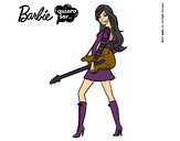 Dibujo Barbie la rockera pintado por Jennifer01