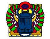 Dibujo Escarabeo pintado por jonatata