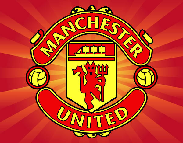 Dibujo Escudo del Manchester United pintado por kjuli
