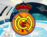 Dibujo Escudo del Real Madrid C.F. pintado por maria365