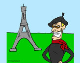 Dibujo Francia 1 pintado por arletitta