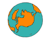 Dibujo Planeta Tierra pintado por gaelbrenda