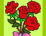 Dibujo Ramo de rosas pintado por Litz_Metal